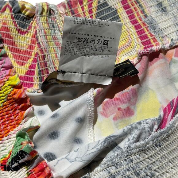 2004 graphic floral set top + skirt - Picture 5 of 5